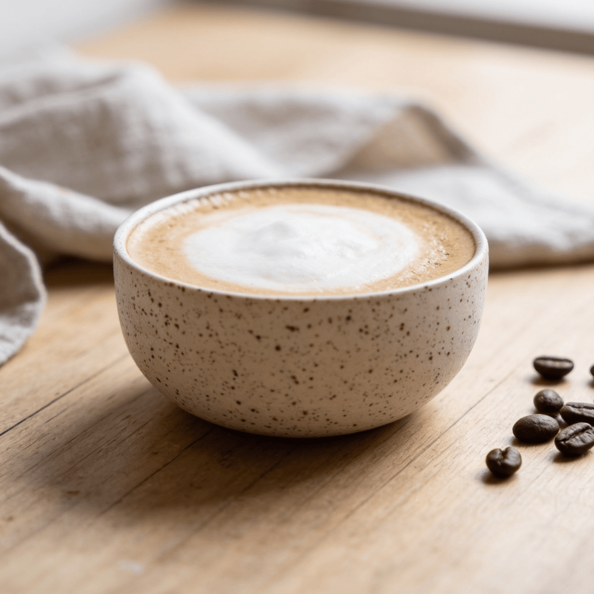 KUMO Cappuccino mit Spots - Mura Mura Ceramics