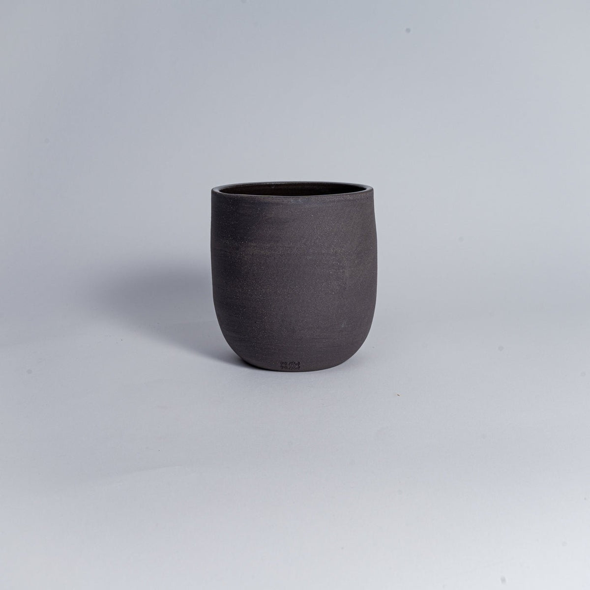 Vase Ōkina schwarz/grau